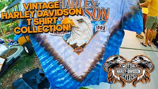 HUGE Vintage Harley Davidson T-Shirt Collection Found at Yard Sale