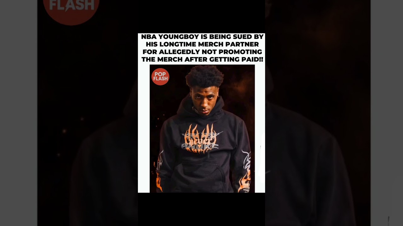 NBA YoungBoy Gets PAID… Then REFUSES to Promote?! Merch Partner SUES! 