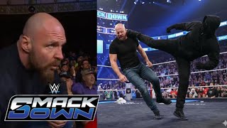 Dean Ambrose Returns To Smackdown & Gets Attacked By The Mystery Man Wwe Shocker