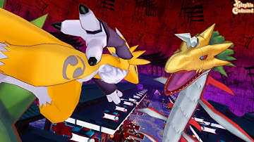 『Xylophia Gudmund』 Renamon Fight MegaSeadramon