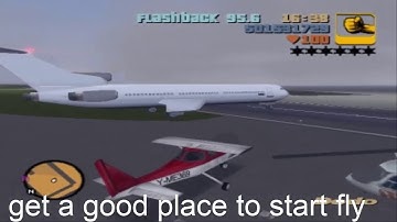 HOW TO FLY DODO PLANE EASY WAY GTA III