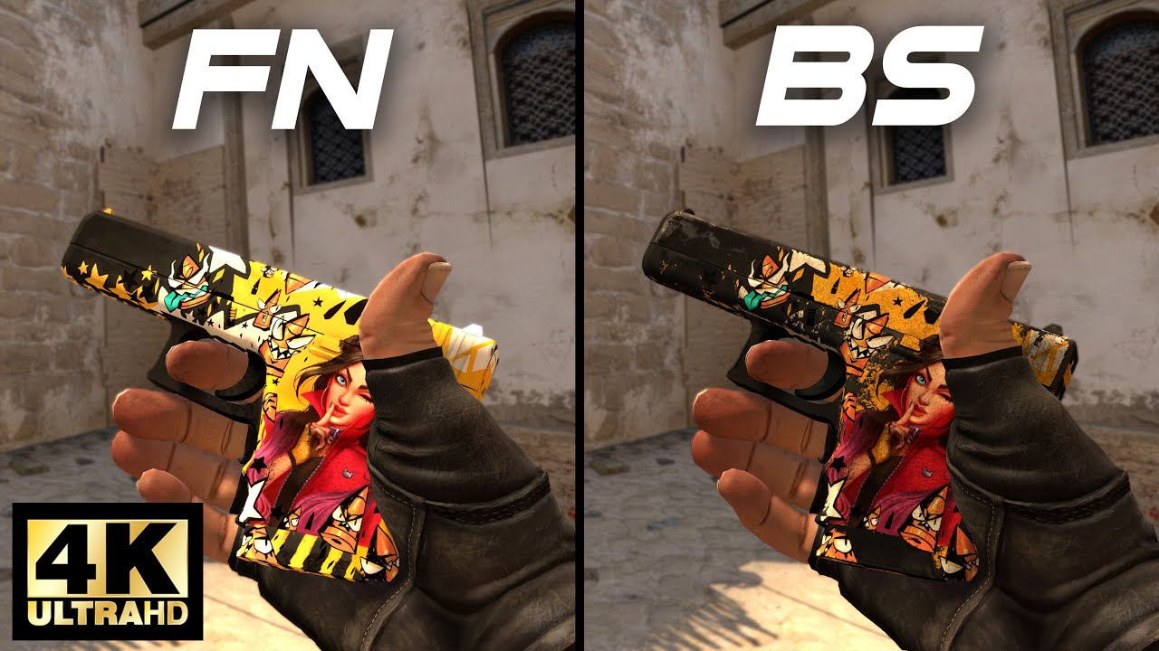 CSGO Glock18 Bullet Queen Skin showcase and gameplay all floats