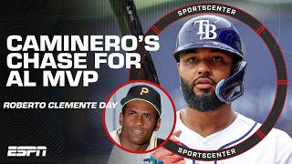 Celebrating Roberto Clemente Day ⚾️ + AL MVP race between Alvarez & Caminero 👀 | SportsCenter