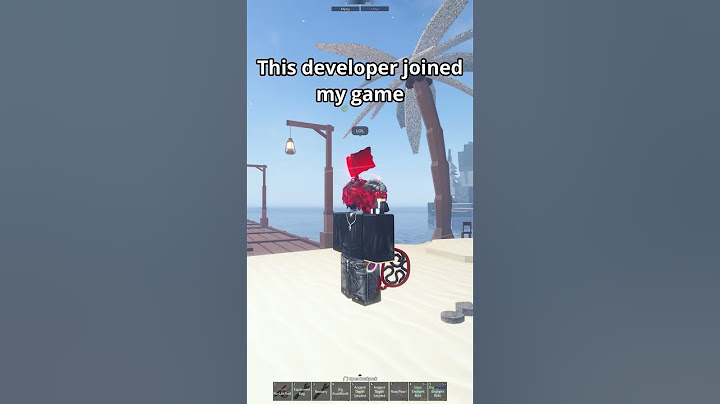 "THIS DEVELOPER JOINED JUST FOR THIS!"   #roblox #robloxfisch #fische