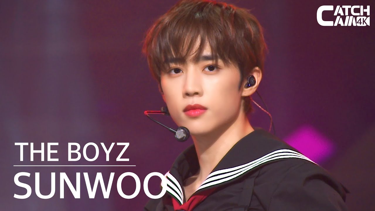 [4K CATCH CAM] THE BOYZ SUNWOO 'MAVERICK' 4K Fancam | STAGE W