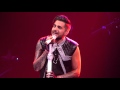 Adam Lambert - TOH tour - Runnin, Chokehold, Sleepwalker