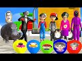 Scary Teacher 3D vs Squid Game - Miss T and 3 Neighbor Balloon Smash Challenge Receive Prizes