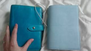 [Unboxing] Filofax Domino Soft in pale blue | personal size screenshot 3