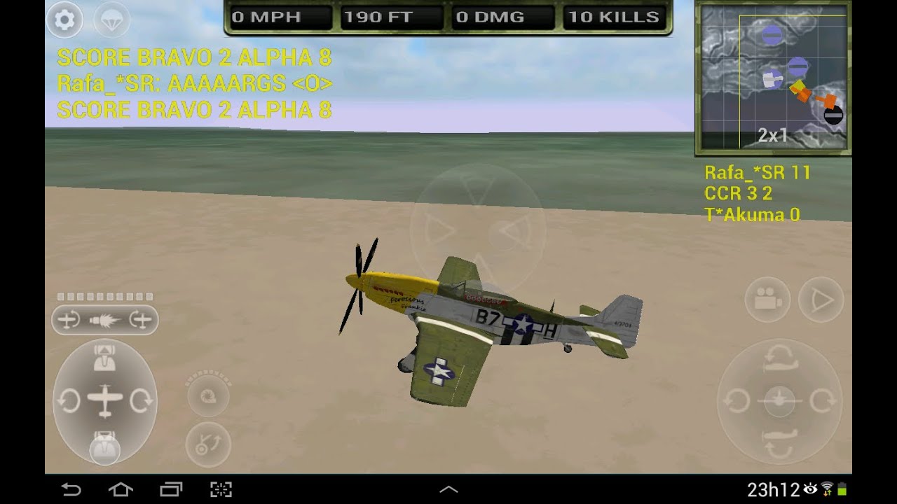 Fighter Wing 2 with Rafa_BR 2 P51D YouTube