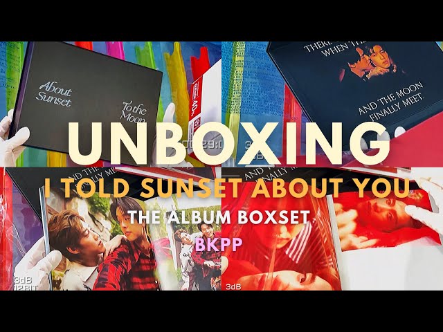 ミュージック BKPP About Sunset To the Moon cd box UNBOXING] I Told Sunset About You : The Album BOXSET 🎉 BKPP - YouTube