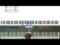 Gospel piano beginner walkup movement to major minor chords  you dont want to miss this