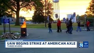 UAW begins strike at American Axle