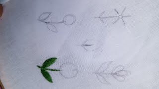 5 Flower Easy Embroidery Design || Beginners Must Try Embroidery Design ||