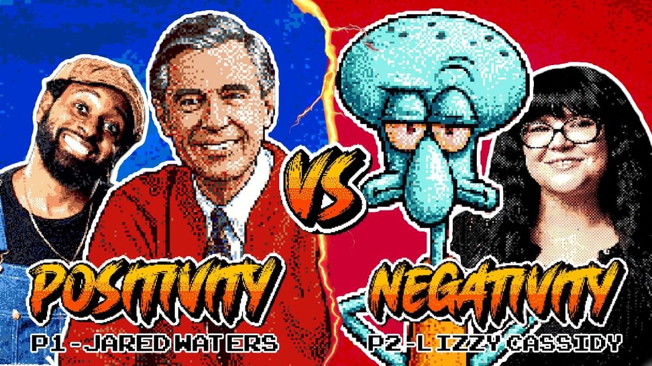 Negativity vs Positivity feat. Lizzy Cassidy & Jared Waters | Arguments & Grievances Comedy Debates