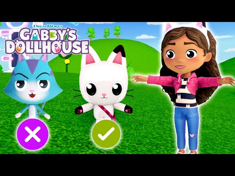 Let's Play "Gabby Says" in Roblox! | GABBY'S DOLLHOUSE ROBLOX