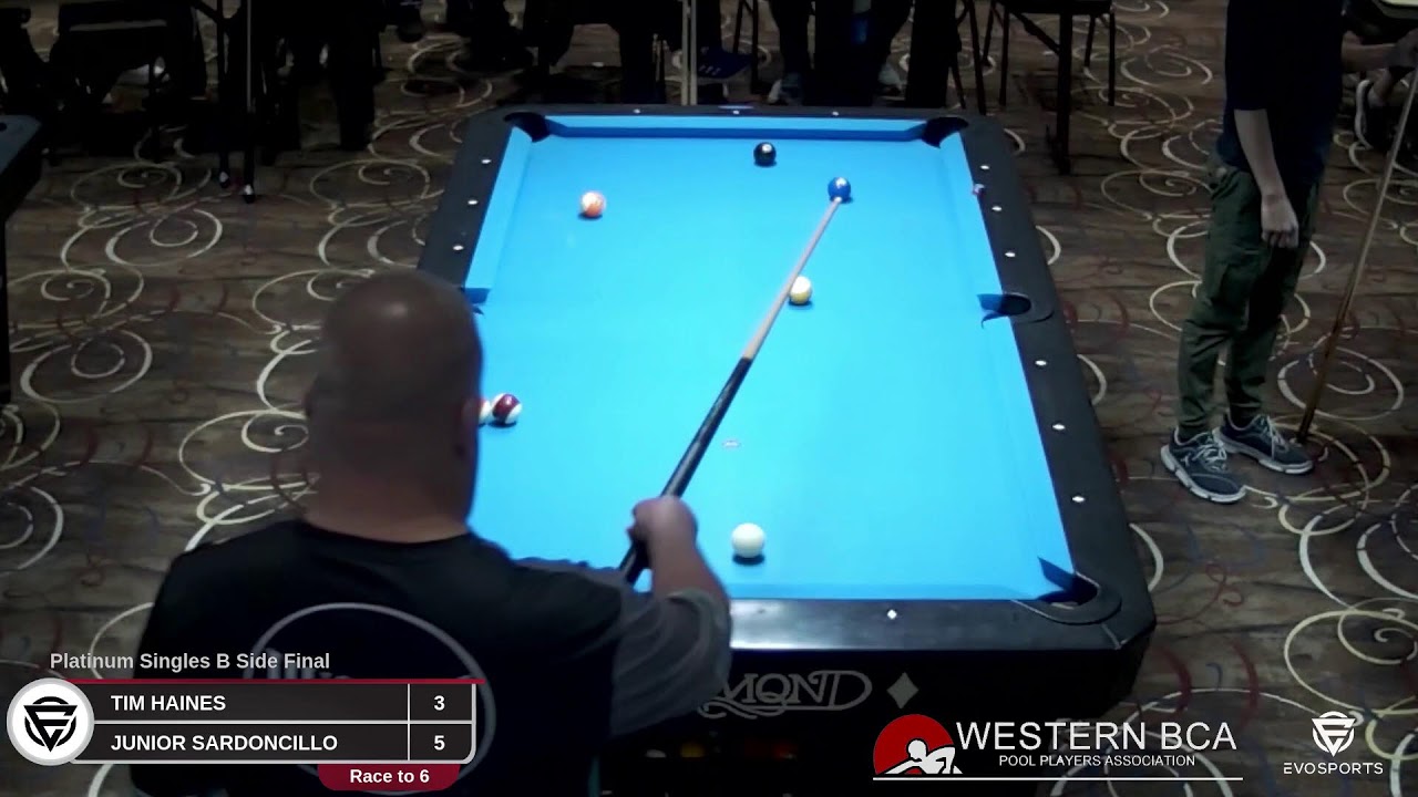 TIM HAINES vs JUNIOR SARDONCILLO - TABLE 17 - LINCOLN CITY WBCA 8 BALL | EvoSports