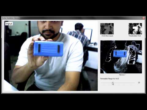 Color isolation using EmguCV.wmv