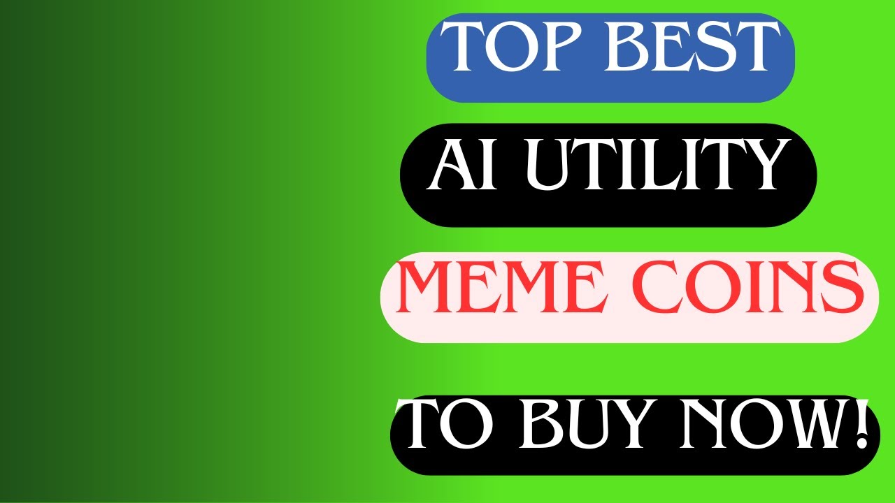TOP BEST AI AGENT UTILITY MEME COINS TO BUY NOW