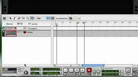 Reason 4 Device Tips : Reason 4 Transport Tools