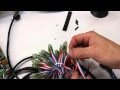 How to solder extension wires onto pixel node strings