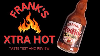 Franks Xtra Hot Taste Test and Review | @franksredhot #review #tastetest