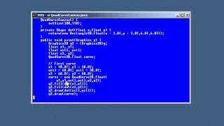 Quadratic Curves In Java Graphics News