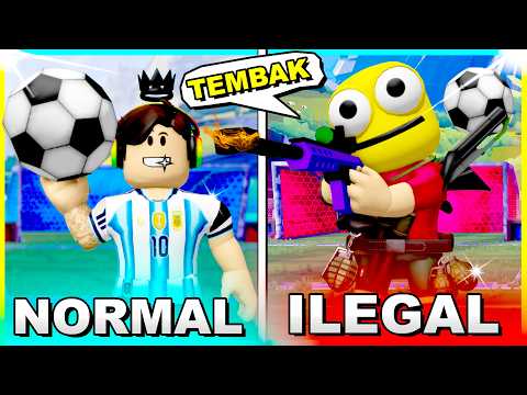 We Do ILLEGAL THINGS During SOCCER in Roblox!🤫 (Roblox Illegal Soccer)