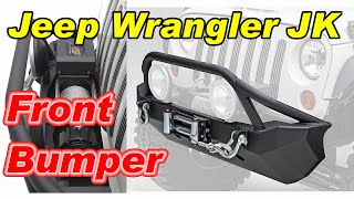 Smittybilt 76806 Black Xrc Front Bumper W Winch