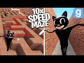 Cartoon Cat... but 10x FASTER in a MAZE! (Garry's Mod Sandbox) | JustJoeKing