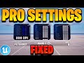 PRO SETTINGS PAGE SYSTEM in UEFN TUTORIAL! (FIXED)