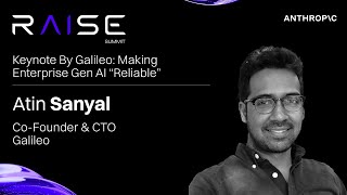 Atindriyo Sanyal, CEO of Galileo:  Making Enterprise Gen AI “Reliable”