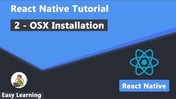 2 - OSX Installation in React Native