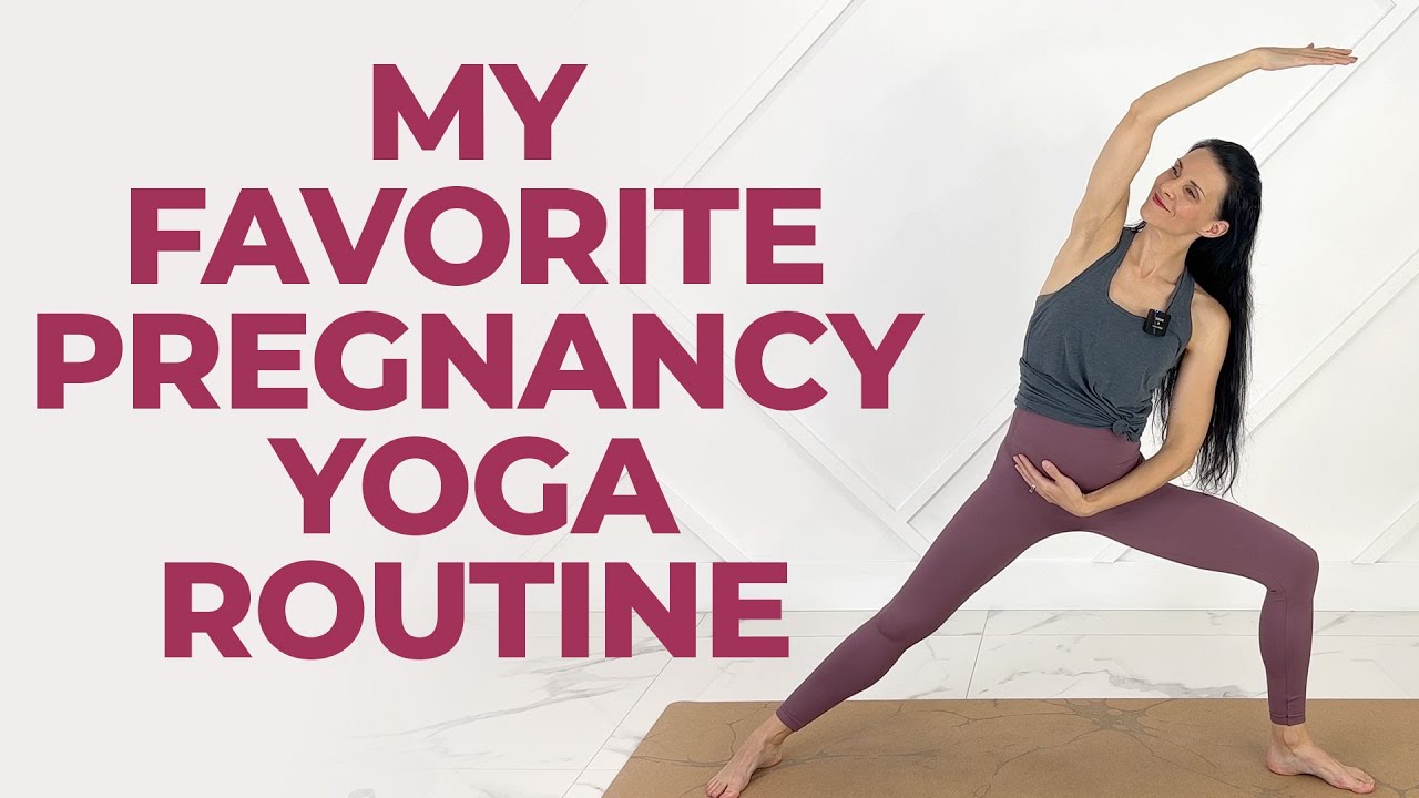 30 Min Pregnancy Yoga Routine To Feel AMAZING & Prepare Your Body