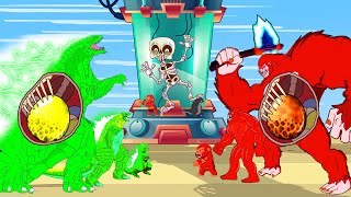 EVOLUTION OF GODZILLA VS KONG, SHIN GODZILLA: Who Will Win? | Godzilla Cartoon
