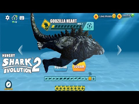 Hungry Shark Evolution exe NEW UNLOCKED GODZILLA IS DAMNED AND THIS HAPPENS! All 24 Sharks HACK MOD