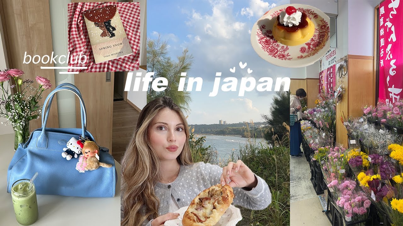 a day in my life in JAPAN ˚ʚ♡ɞ˚ // grocery shopping, BOOKCLUB, cooking.