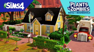 Plants vs Zombies X The Sims | The Sims 4: Speed Build