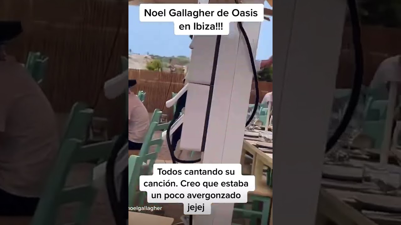 Noel Gallagher on Vacation in 🇪🇸 Wonderwall!!! YouTube