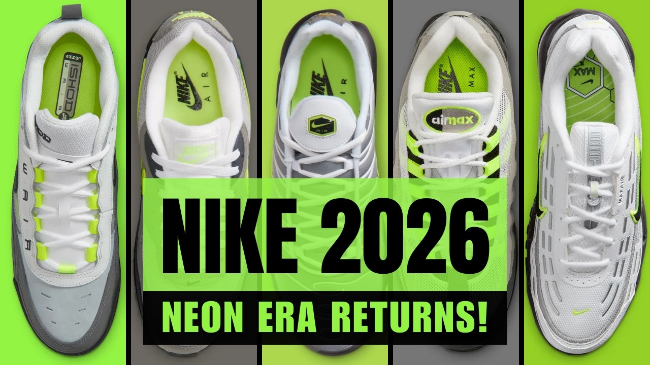 Neon Is BACK! Nike 2026 Sneaker Drop..