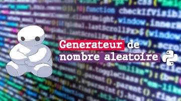 Jeu Python : Générateur de nombre aléatoire (Number guess)