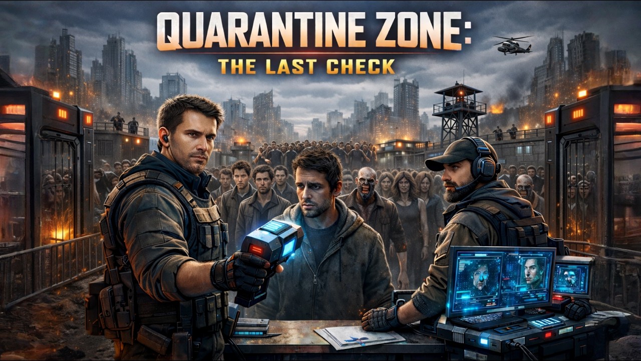 «Зомби-апокалипсис: я стал проверщиком на КПП—выживший или зомби?» | Quarantine Zone: The Last Check