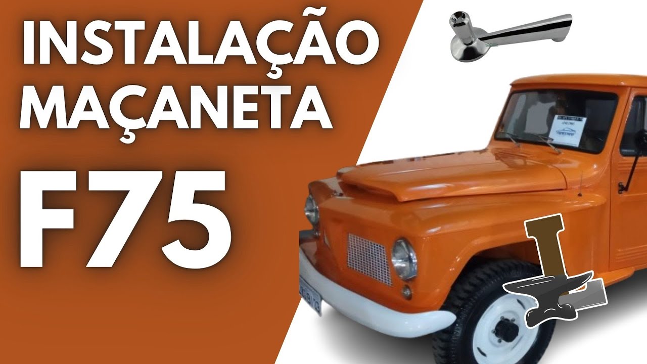 [Rural/F75] - Como adaptar uma maçaneta de Vidro