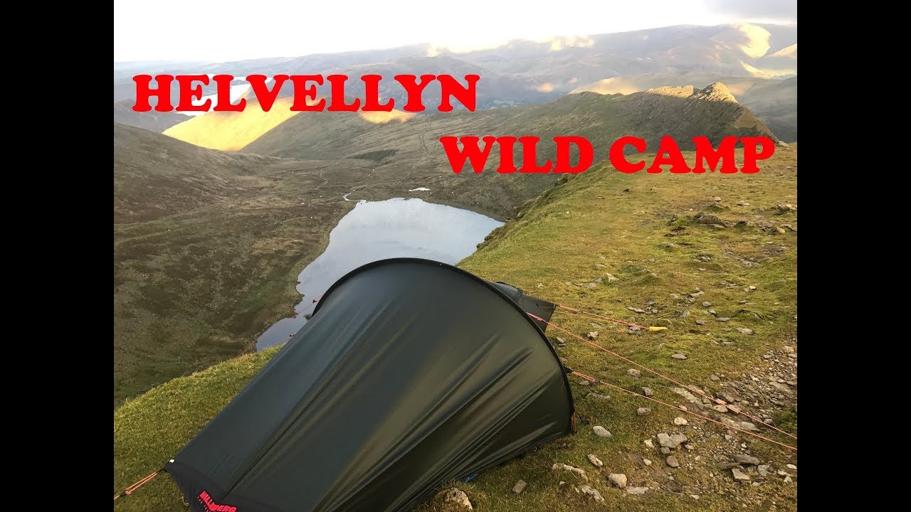 Helvellyn Wild Camp via Striding Edge YouTube