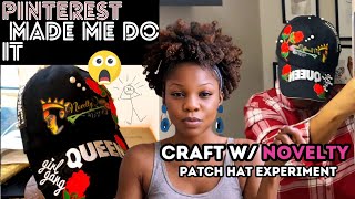 How To Make Your Own Patch Hat - Diy Patch Hat Craft Tutorial Small Business Vlog