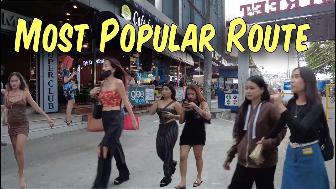Walking Street & Fields Avenue Tour | Most Popular Route in Angeles City + Meeting Georgy