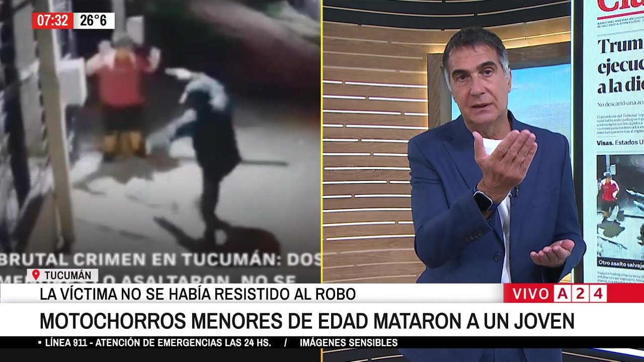 📰 DIARIOS DÍA 15/1: BRUTAL CRIMEN DE JOVEN EN TUCUMÁN + TRUMP DIJO QUE FRENÓ EJECUCIONES EN IRÁN