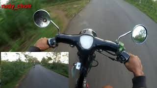 HONDA C70 GANTI KARBU WIN  100 TARIKAN TAMABAH NYUUTTT