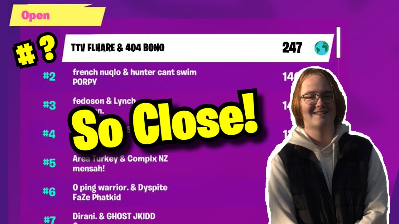 HOW WE ALMOST *QUALIFIED* FOR THE CHALLENGER CUP!!!