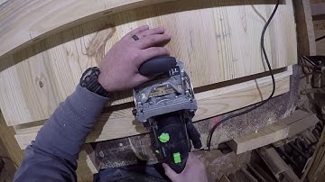 Breadboard ends with the Festool Domino - Time lapse video