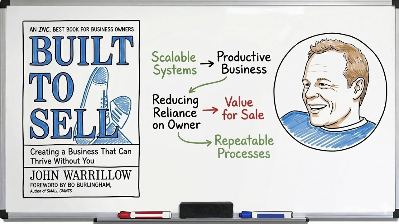 Make Your Business Sellable: Built to Sell by John Warrillow Summary.